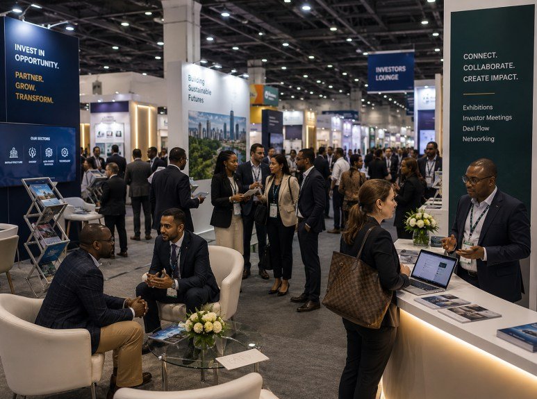 Networking et diplomatie économique en salon international